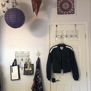GUESS denim bomber jacket